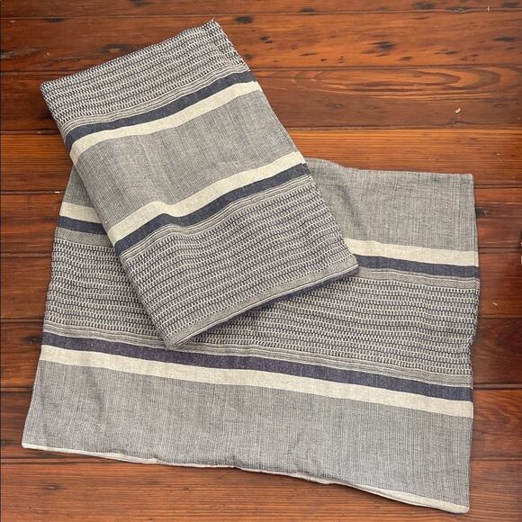 Pine Cone Hill Annie Selkie linen cotton blend pillow cover sham 21x26 set of 2 - Picture 1 of 8